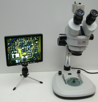 Stereo-Zoom-Mikroskop mit Monitor Di-Li 1008